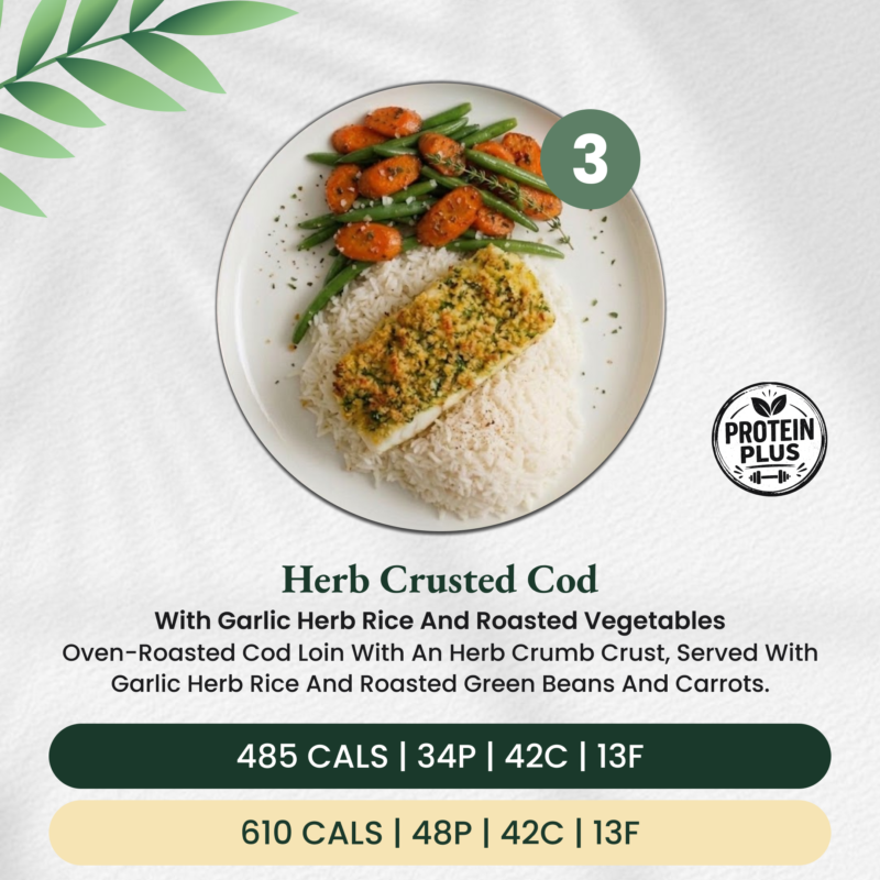 Herb Crusted Cod