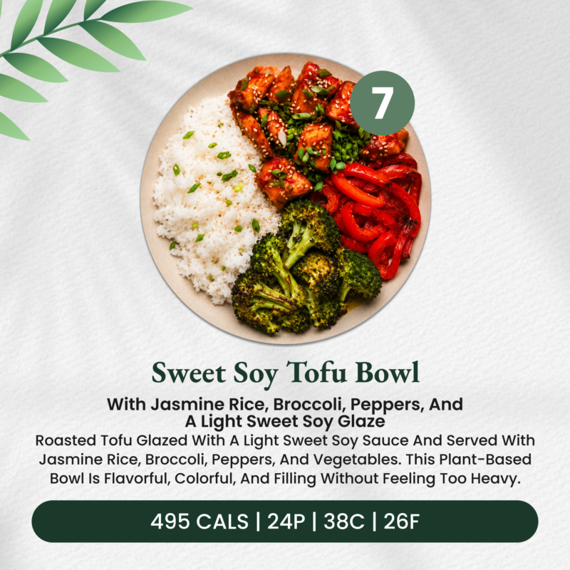 Sweet Soy Tofu Bowl